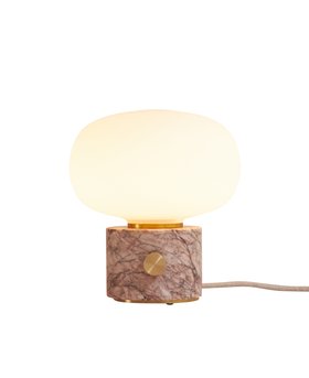 Pink Marble Pebble Table Lamp