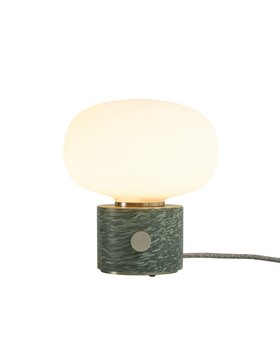 Green Marble Pebble Table Lamp