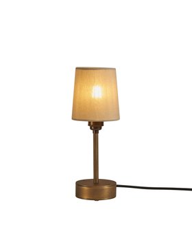 Antique Brass Small Table Lamp