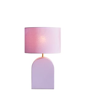 Digital Lavender Arch Table Lamp - Large