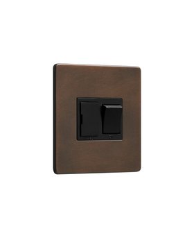 Bronze Fused Spur Switch - Black Details