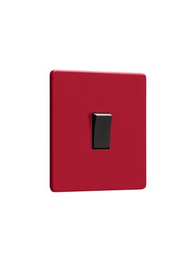 Sweet Cherry Single Rocker Switch - Black Rocker