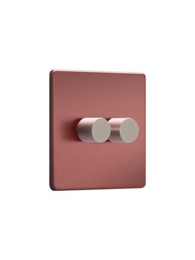 Blush Double Dimmer - Silver Dimmers