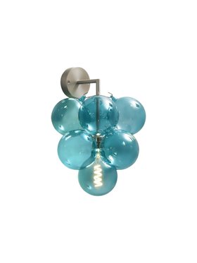 Turquoise Bubble Wall Light