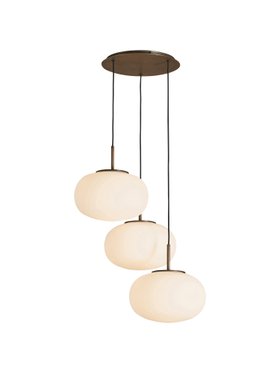 Waldorf 3pt Cluster Light - Antique Brass