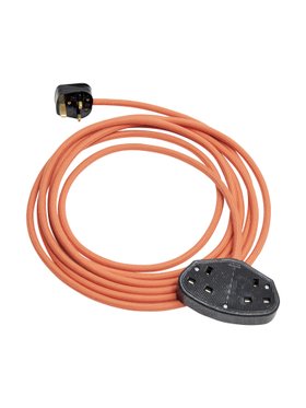 Cinnamon Fabric Extension Cable