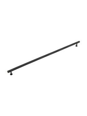 Black Podia Knurled Wardrobe Handle