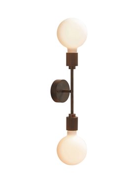 Brewer's Brass Belgravia Dual-Arm Wall Light