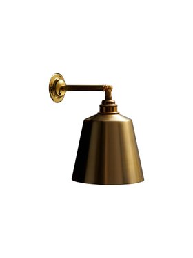 Gold Manston Wall Sconce with Gold Bell Metal Shade