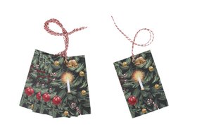 CHRISTMAS TREE CHRISTMAS GIFT TAGS