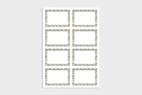 MISTLETOE GIFT LABELS
