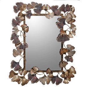 Ginkgo Leaf Wall Mirror
