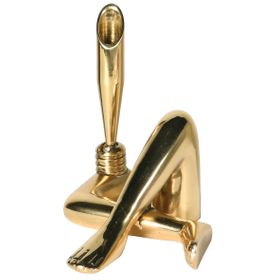 Legs Eleven Gold Pen Holder