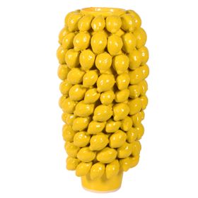 Stunning Lemon Yellow Vase 