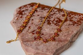 Monet flower bracelet/ necklace