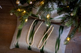 Art Deco Mother of Pearl Necklace