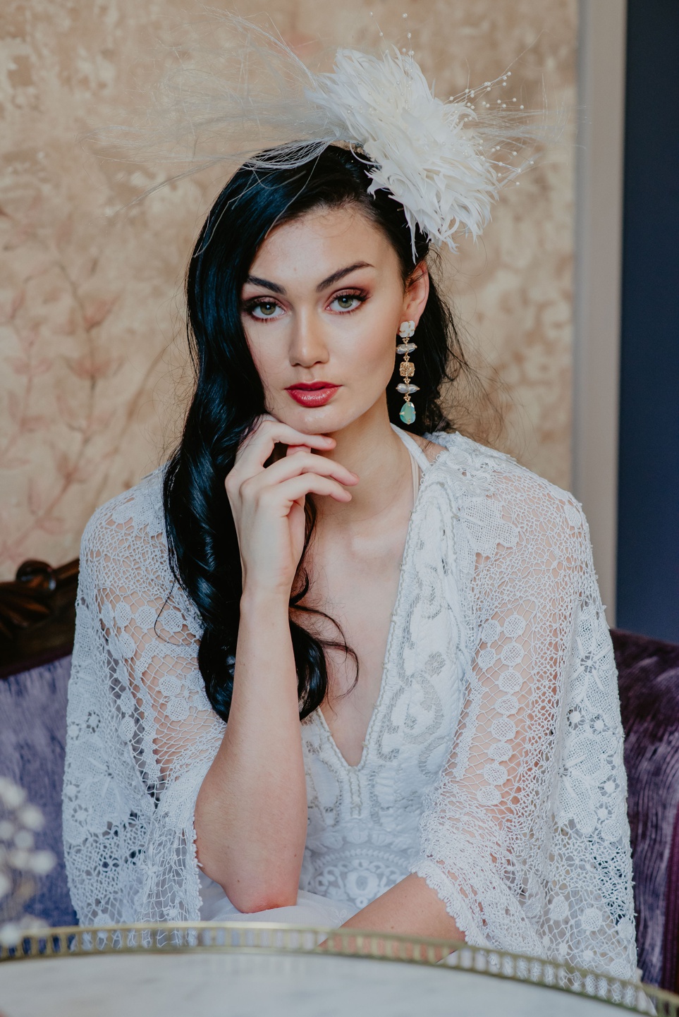 Elegance drop earrings