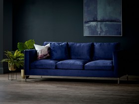 Claudio Armchair in Regency Blue