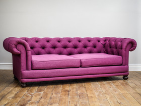 Cara Sofa - Plum Pink 1
