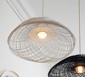 SUSPENSION, SATELISE GM BLANC, BLANC, Ø110CM - FORESTIER