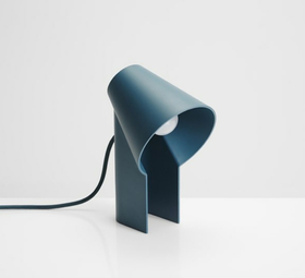 LAMPE À POSER, STUDY TABLE LAMP, BLEU, LED, L15,9CM, H22,7CM - WOUD