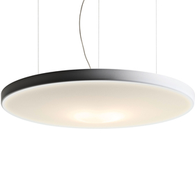 SUSPENSION, PÉTALE D71C, BLANC, LED, Ø120CM, H6CM - LUCEPLAN