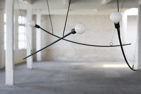 SUSPENSION, ACCENT, NOIR, L126CM - SERAX