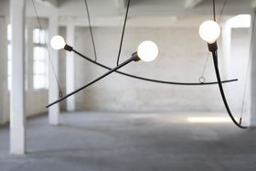 SUSPENSION, ACCENT, NOIR, L126CM - SERAX