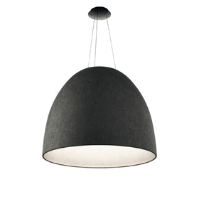 SUSPENSION, NUR 1618 ACOUSTIQUE, ANTHRACITE, LED, 3000K, 6151LM, DIMMABLE, Ø90CM, H70CM - ARTEMIDE