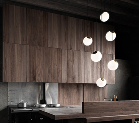 SUSPENSION, BRIGHT SPOT, BLANC, OR, CÂBLE NOIR, Ø20CM, H20CM - NORDIC TALES