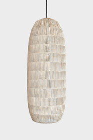 Suspension, Pickle natural large, naturel, Ø40cm, H106cm - Ay illuminate