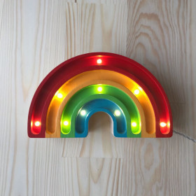LAMPE À POSER ENFANT, RAINBOW MINI, CLASSIQUE, L20CM, H12CM - LITTLE LIGHTS