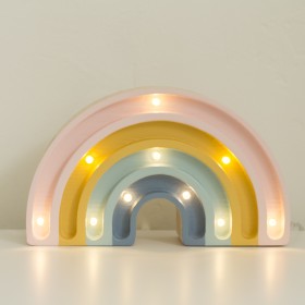 LAMPE À POSER ENFANT, RAINBOW MINI, RÉTRO, L20CM, H12CM - LITTLE LIGHTS