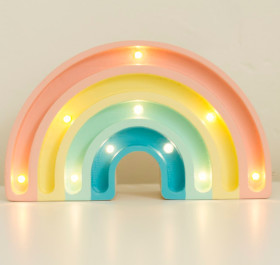 LAMPE À POSER ENFANT, RAINBOW MINI, PASTEL, L20CM, H12CM - LITTLE LIGHTS