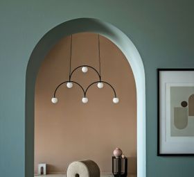 SUSPENSION, BOUNCE 116, NOIR, L116CM, H65CM - PHOLC