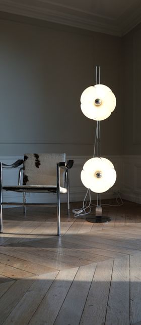 LAMPADAIRE, 2093-150, CHROME, Ø25CM, H150CM - DISDEROT
