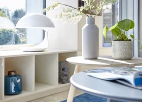 LAMPE À POSER, COBRA, BLANC, H40CM - MARTINELLI-LUCE