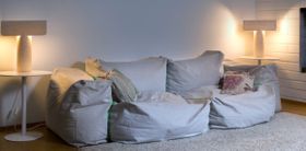 Lampe à poser, Teelo 8020, bois, blanc, LED, L33cm, H38cm - Secto Design