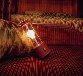 Baladeuse, The Muse , Paloma Red, IP44,2800K, 400lm, Ø12,5cm, H33,8cm - Tala