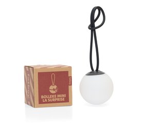 Lampe, Baladeuse, Bolleke Mini La Surprise, noir, IP55, LED, dim, 2700K, 30 lm, Ø12cm, H12cm - Fatboy