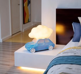 Lampe à poser, Nuvola, bleu clair, L34,6cm, H29,1cm - Seletti