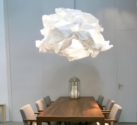 Suspension, Cloud, blanc, Ø90cm - Proplamp