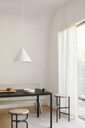 Suspension, Benjamin XL, blanc mat, Ø46cm, H35cm - Frandsen