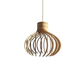 Suspension, Rinöz S, naturel, Ø35cm, H30cm - Piatonid Nedgis 280700 Product Double
