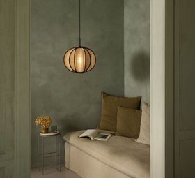 Suspension, Solis S, naturel, Ø40cm, H45cm - Forestier