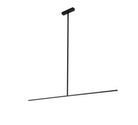 Plafonnier, Fil 2.0, noir, LED, dim, 2700K, 1060 lm, L180cm, H180cm - Wever&Ducré