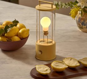 Lampe, Baladeuse, The muse 2.0, jaune posset, IP44, LED, dim, 1800-2800K, 360 lm, Ø12,5cm, H33,8cm - Tala