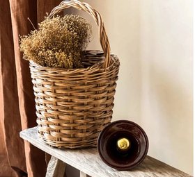 LAMPE, BALADEUSE, GIGARO S, TERRE BRULÉE, Ø16CM, H9CM - MASAMÉ