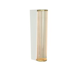 APPLIQUE MURALE, DELSON 345, BLANC CRÈME, IP44, LED, 2700K, 475 LM, L7,2CM, H34,5CM - BROSSIER SADERNE