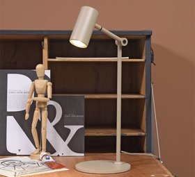 LAMPE À POSER, MONTREUX, SABLE, Ø19CM, H40CM - IT'S ABOUT ROMI